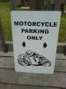 motorcycleparkingonly